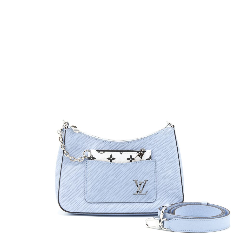 AAA Replica Louis Vuitton LV MARELLE EPI BLUE NUAGE SHW