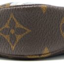 AAA Replica Louis Vuitton LV MINI POCHETTE ACCESSORIES MONOGRAM CANVAS/PINK GHW