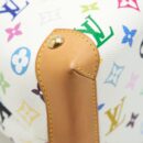 AAA Replica Louis Vuitton LV VINTAGE TOTE BAG WHITE/MULTICOLOUR GHW