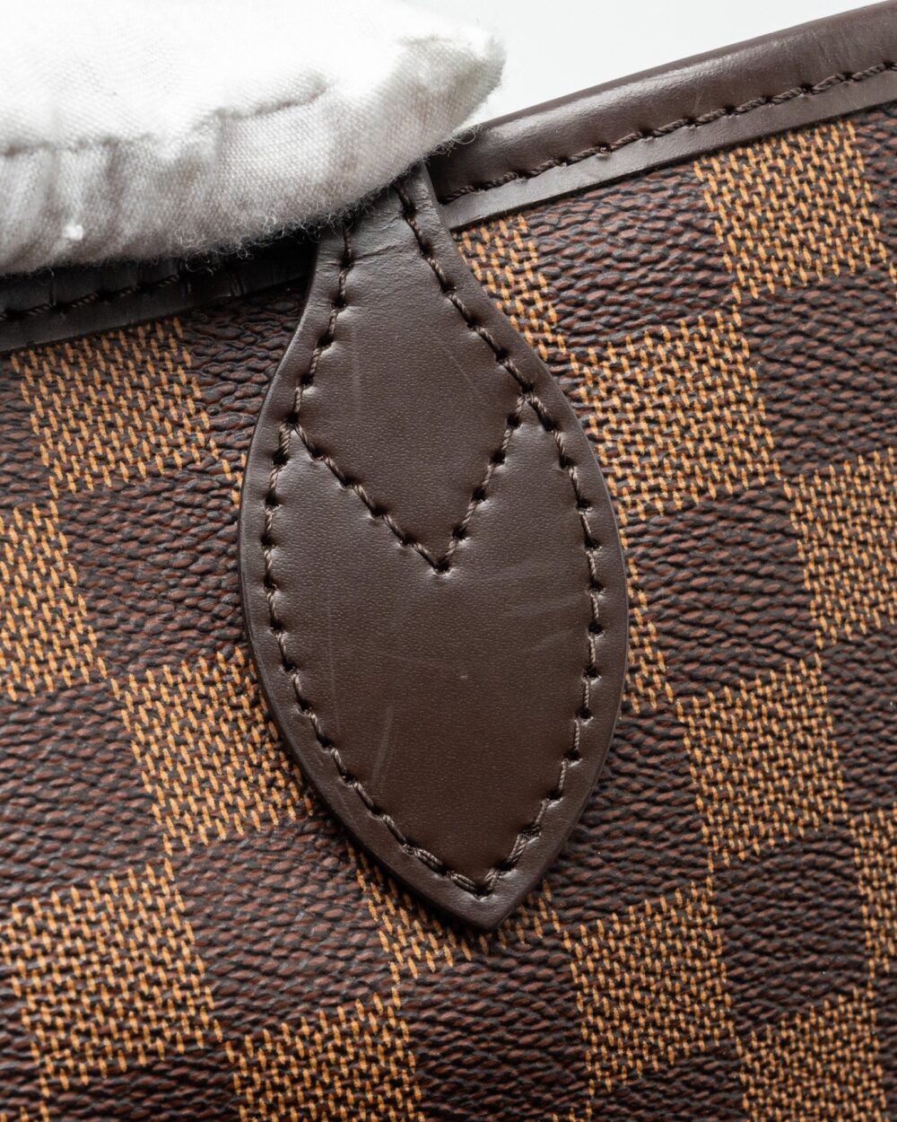 AAA Replica Louis Vuitton LV NEVERFULL PM DAMIER EBENE CANVAS GHW