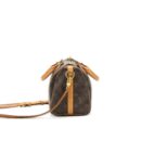 AAA Replica Louis Vuitton LV SPEEDY25 WITH STRAP MONOGRAM CANVAS