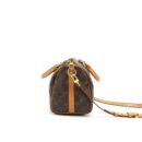 AAA Replica Louis Vuitton LV SPEEDY25 WITH STRAP MONOGRAM CANVAS