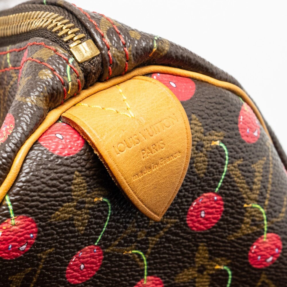 AAA Replica Louis Vuitton LV SPEEDY 25 CHERRY BLOSSOM MONOGRAM CANVAS GHW