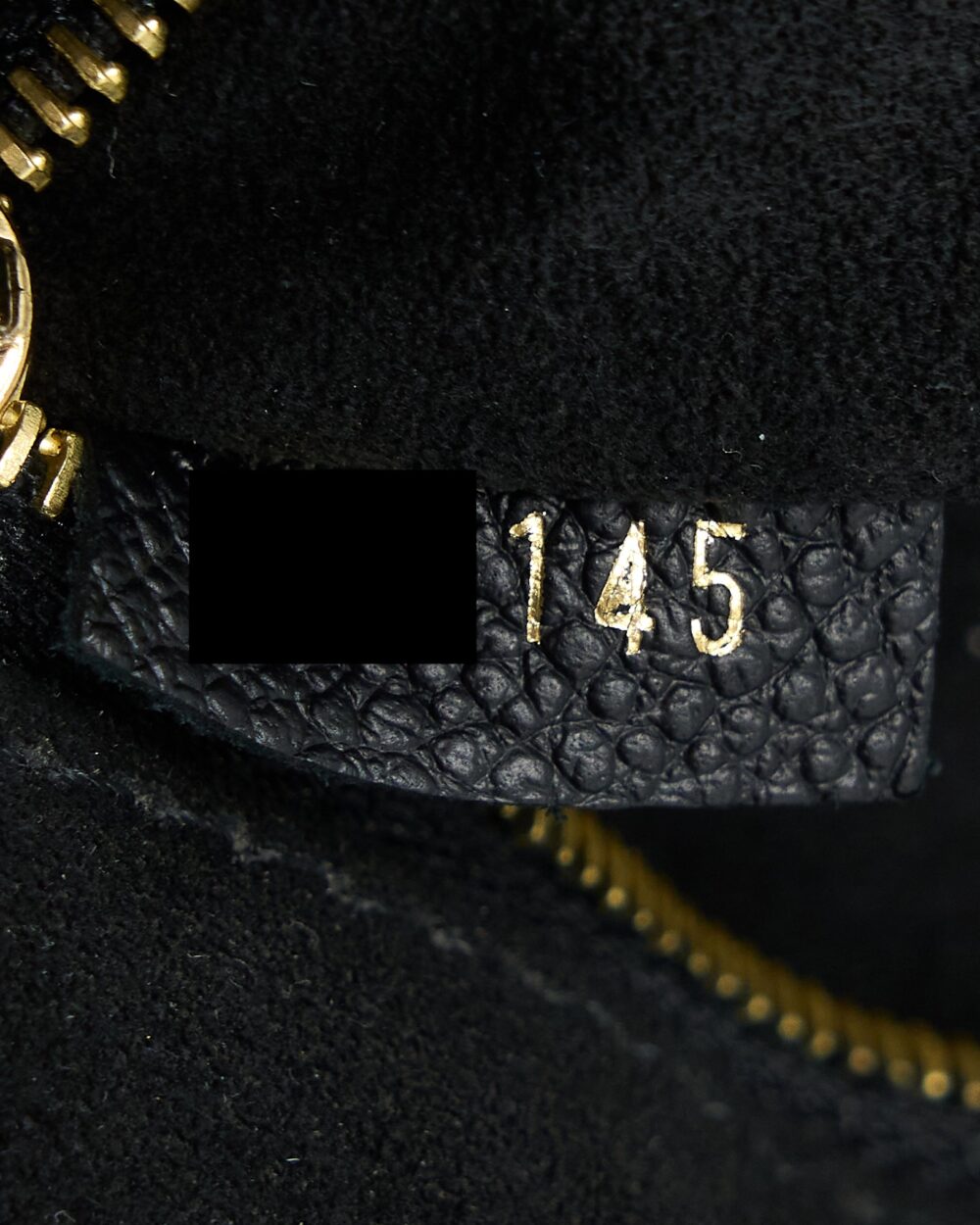 AAA Replica Louis Vuitton LV SAINT GERMAIN CHAIN EMPREINTE BLACK GHW