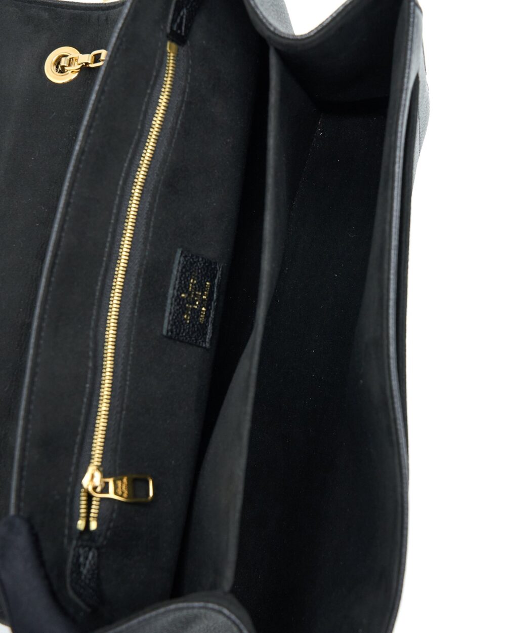 AAA Replica Louis Vuitton LV SAINT GERMAIN CHAIN EMPREINTE BLACK GHW