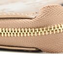 AAA Replica Louis Vuitton LV MINI POCHETTE ACCESSORIES PATENT BRONZE GHW (NEW VERSION)