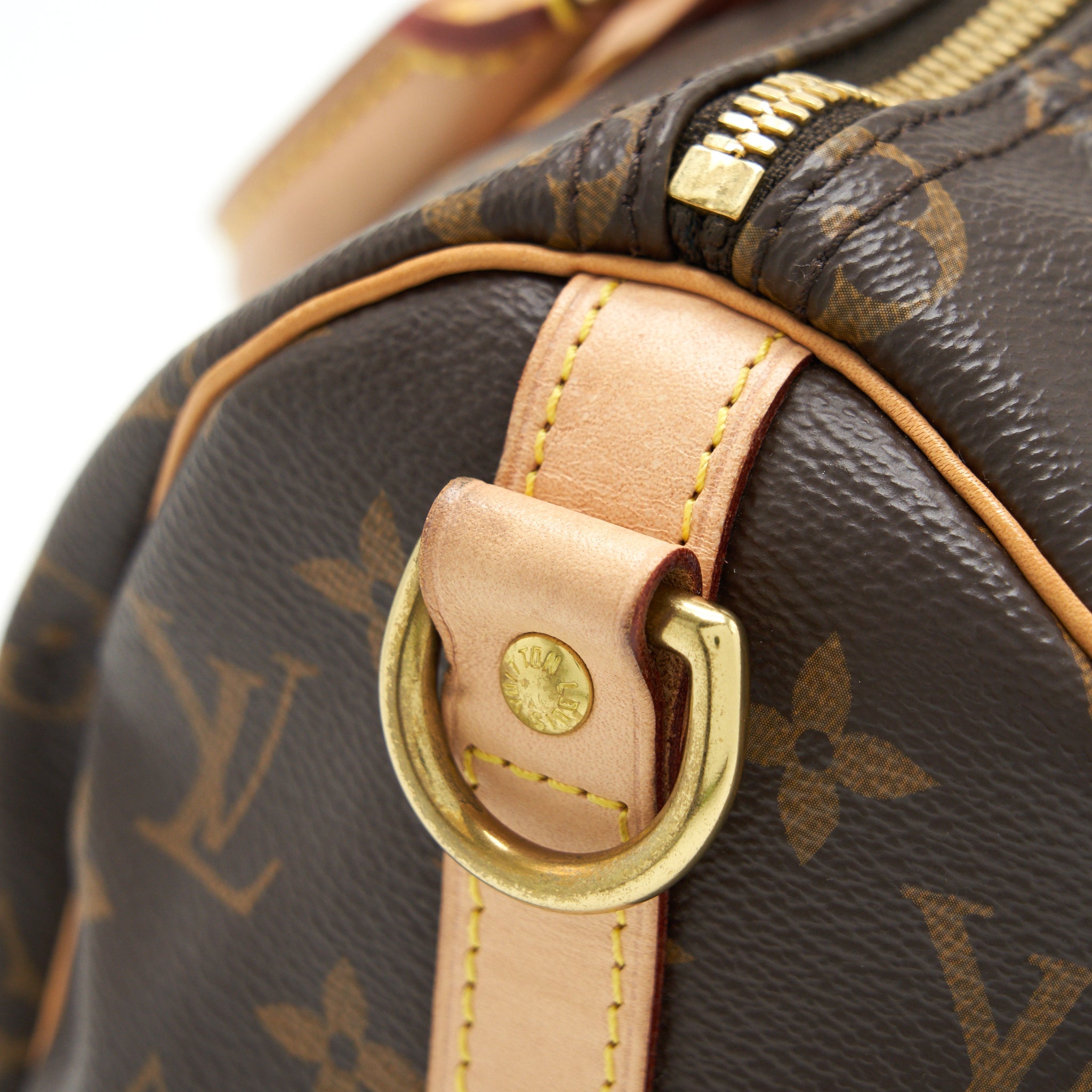 AAA Replica Louis Vuitton LV SPEEDY 25 BANDOULIÈRE MONOGRAM CANVAS