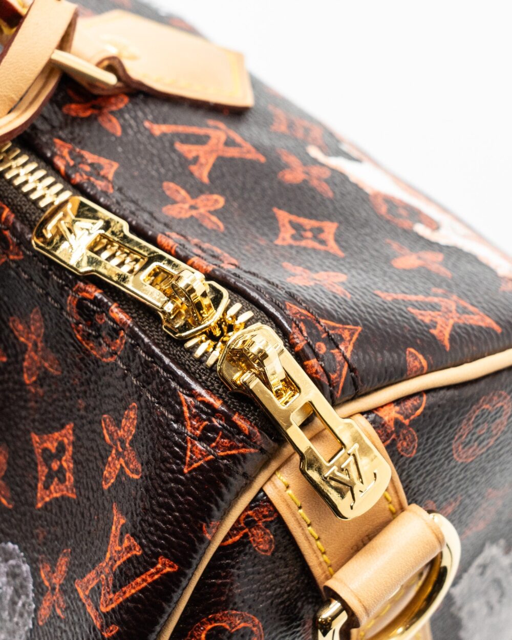 AAA Replica Louis Vuitton LV SPEEDY BANDOULIERE 30 CATOGRAM LIMITED EDITION CANVAS GHW