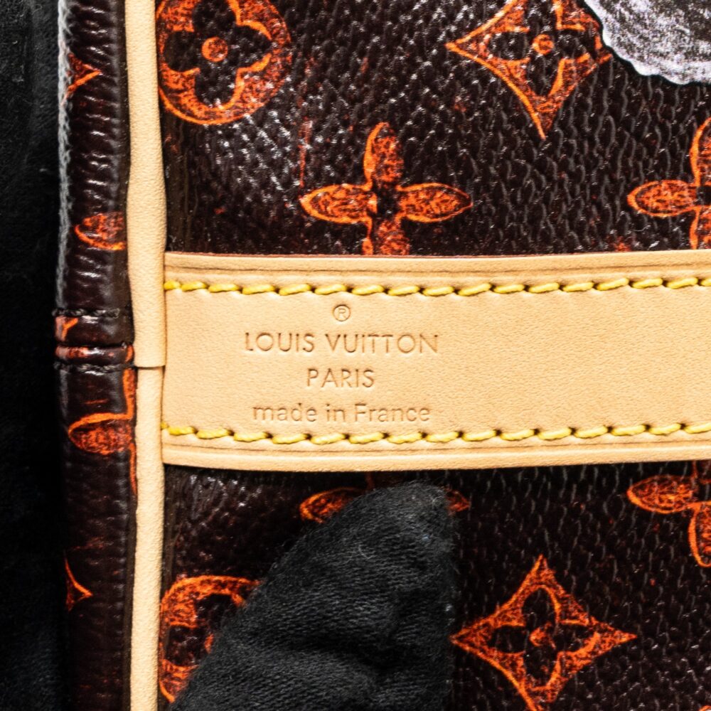 AAA Replica Louis Vuitton LV SPEEDY BANDOULIERE 30 CATOGRAM LIMITED EDITION CANVAS GHW