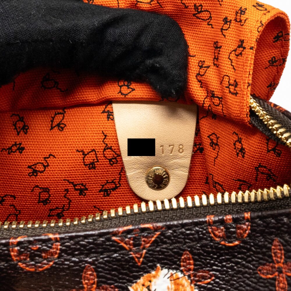 AAA Replica Louis Vuitton LV SPEEDY BANDOULIERE 30 CATOGRAM LIMITED EDITION CANVAS GHW