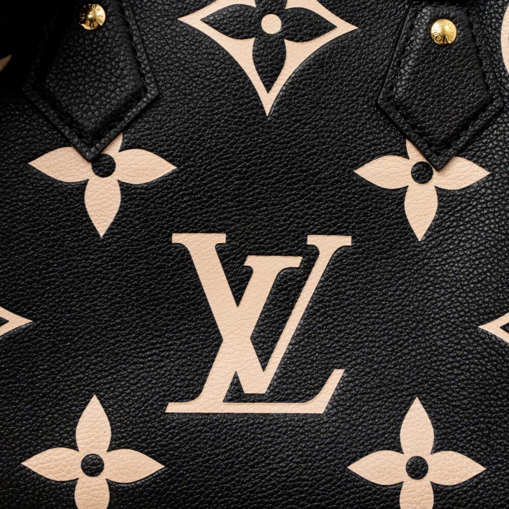 AAA Replica Louis Vuitton LV SPEEDY BANDOULIERE 25 BICOLOUR MONOGRAM EMPREINTE GHW (NEW VERSION)