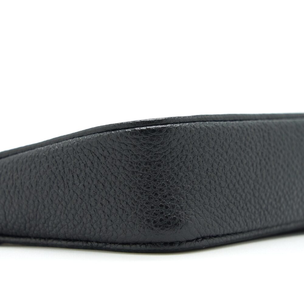 AAA Replica Louis Vuitton LV MINI POCHETTE ACCESSORIES BICOLOUR MONOGRAM ‘EM-REINTEGRATION BLACK SHW