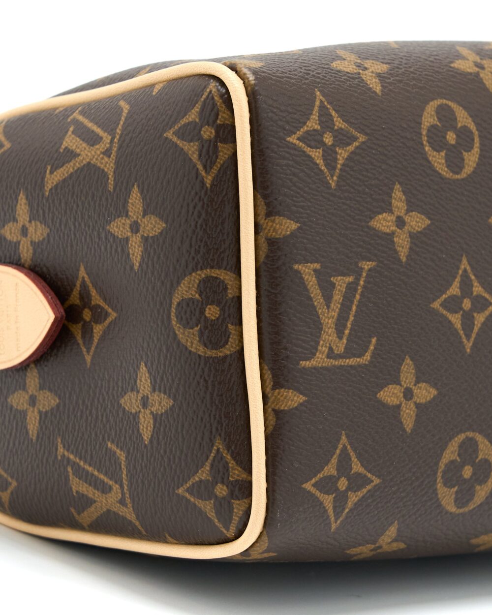 AAA Replica Louis Vuitton LV SPEEDY BANDOULIERE 20 MONOGRAM CANVAS BLACK STRAP