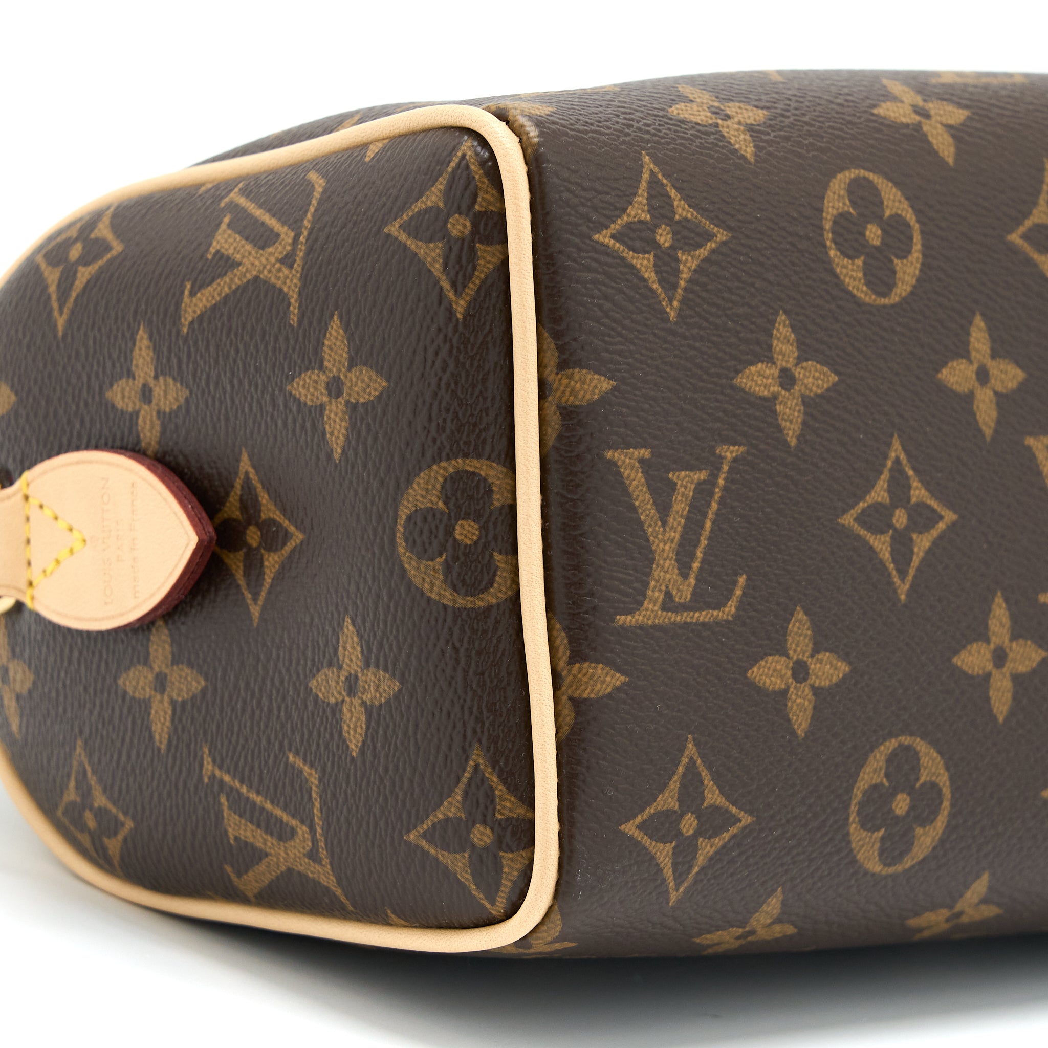 AAA Replica Louis Vuitton LV SPEEDY BANDOULIERE 20 MONOGRAM CANVAS BLACK STRAP