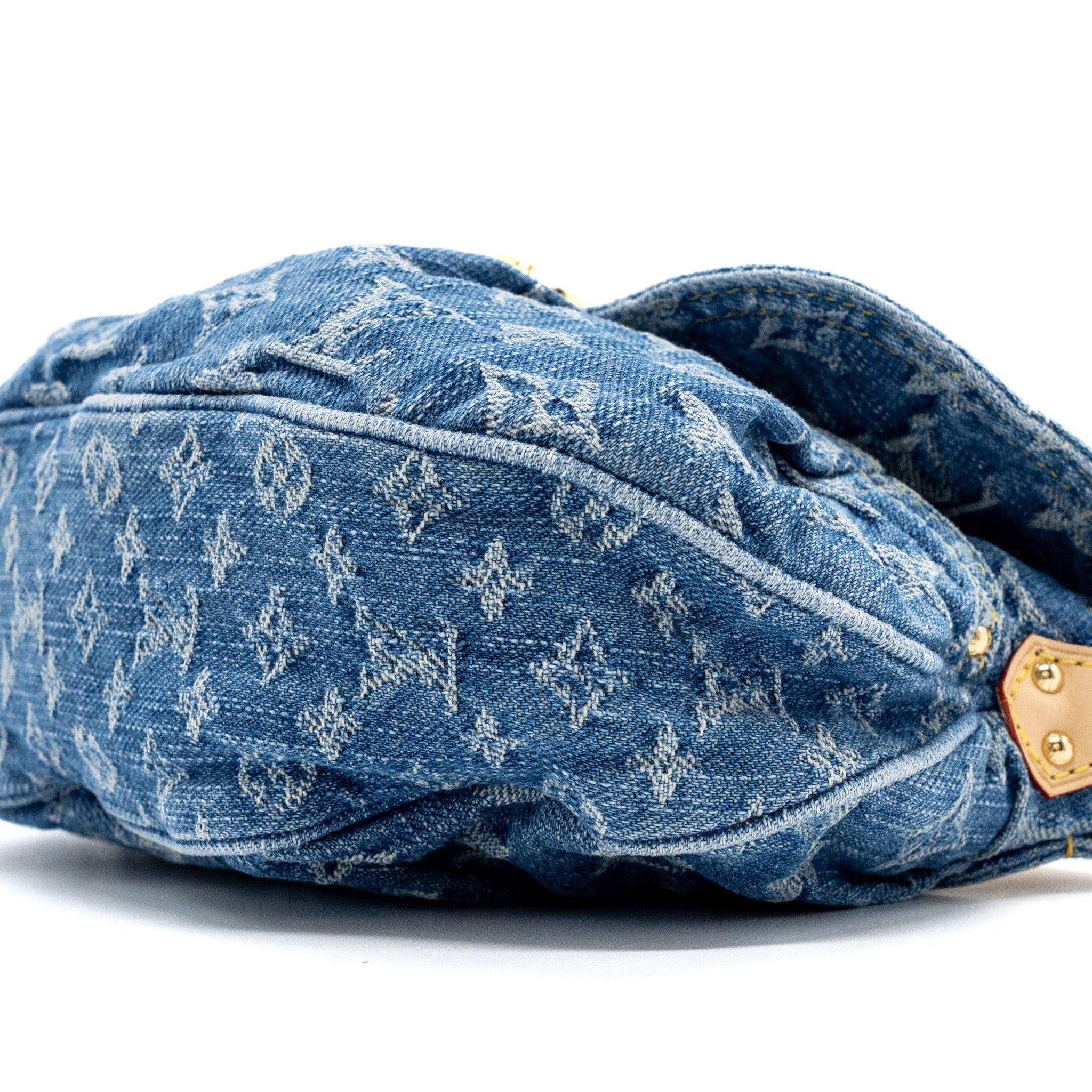 AAA Replica Louis Vuitton LV SUNSET BAG DENIM BLUE GHW (NEW VERSION)