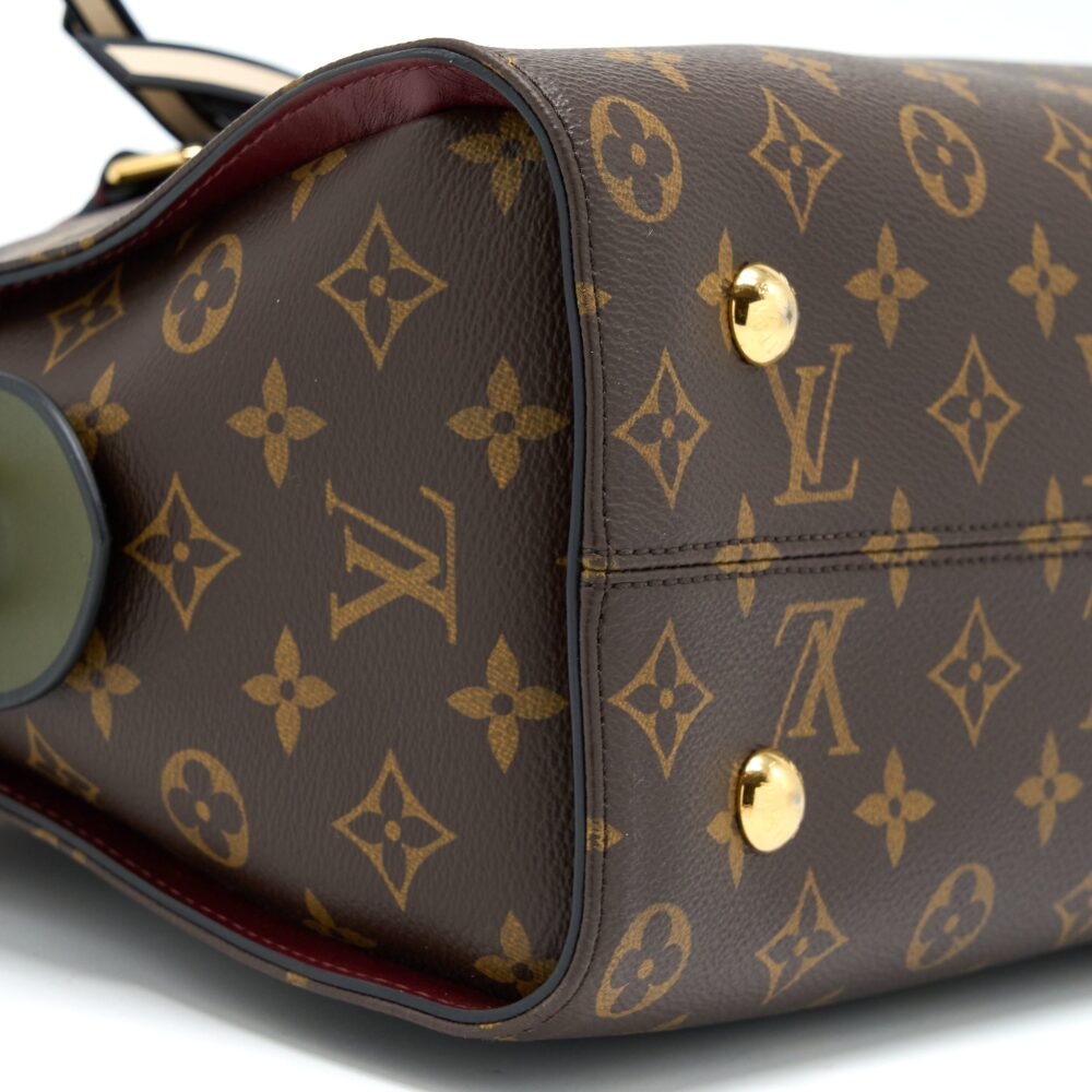 AAA Replica Louis Vuitton LV TUILERIES BAG MONOGRAM CANVAS GREEN/RED GHW