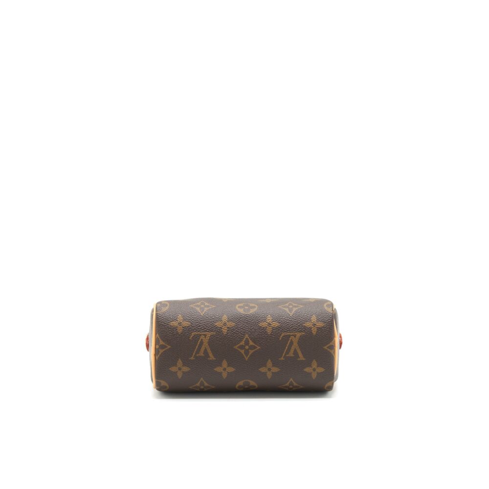 AAA Replica Louis Vuitton LV NANO SPEEDY NEW VERSION MONOGRAM CANVAS GHW