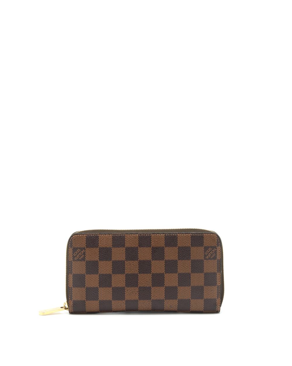 AAA Replica Louis Vuitton LV ZIPPY WALLET IN DAMIER EBENE