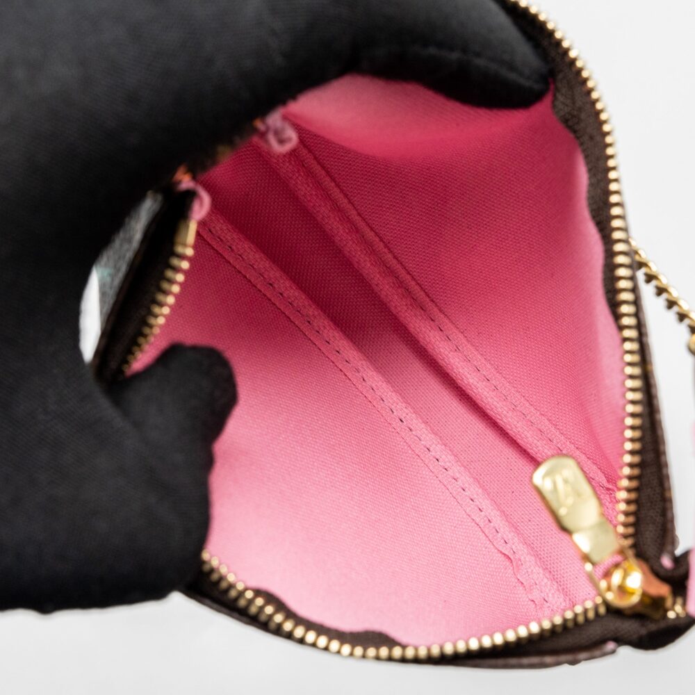 AAA Replica Louis Vuitton LV MINI POCHETTE HOLIDAY LIMITED PRINT MONOGRAM CANVAS GHW