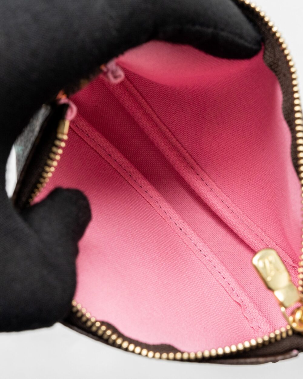 AAA Replica Louis Vuitton LV MINI POCHETTE HOLIDAY LIMITED PRINT MONOGRAM CANVAS GHW