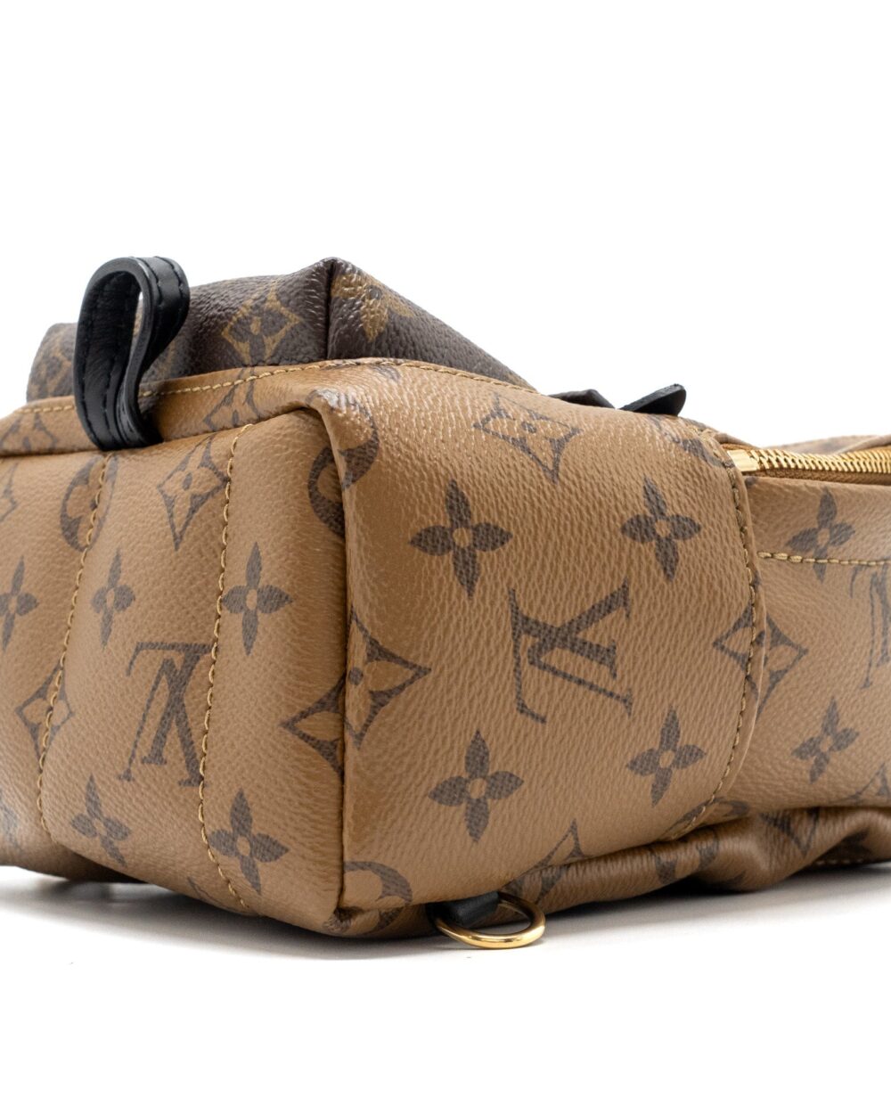 AAA Replica Louis Vuitton LV MINI PALM SPRING BACKPACK REVERSE MONOGRAM CANVAS GHW