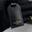 AAA Replica Louis Vuitton LV TOP HANDLE FLAP BAG MONOGRAM CANVAS / CALFSKIN BLACK GHW