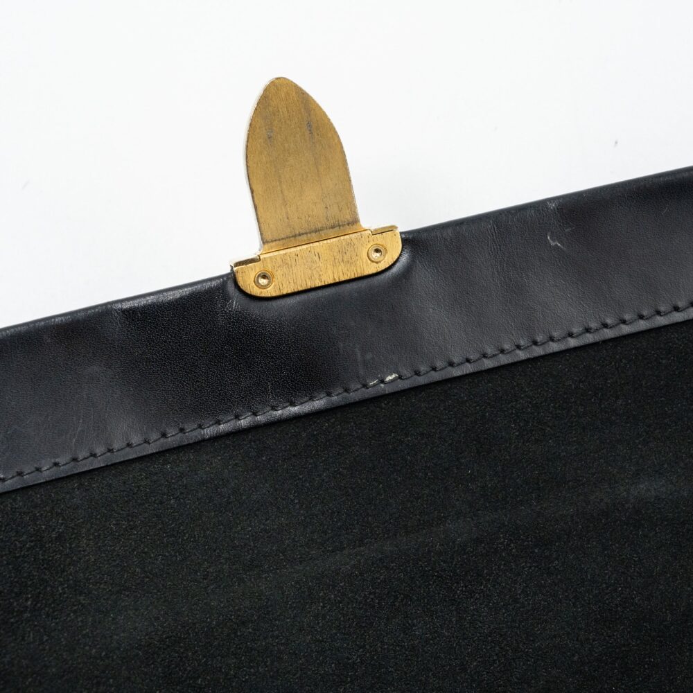 AAA Replica Louis Vuitton LV TOP HANDLE FLAP BAG MONOGRAM CANVAS / CALFSKIN BLACK GHW