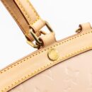AAA Replica Louis Vuitton LV BREA MM PATENT LEATHER BEIGE GHW