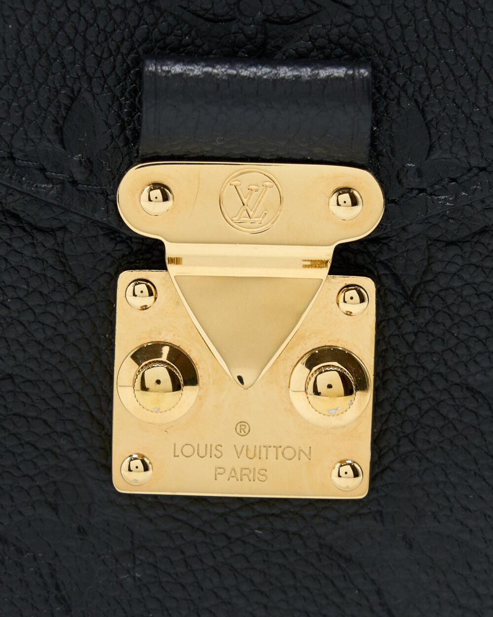 AAA Replica Louis Vuitton LV POCHETTE METIS MONOGRAM EMPRIENTE BLACK GHW