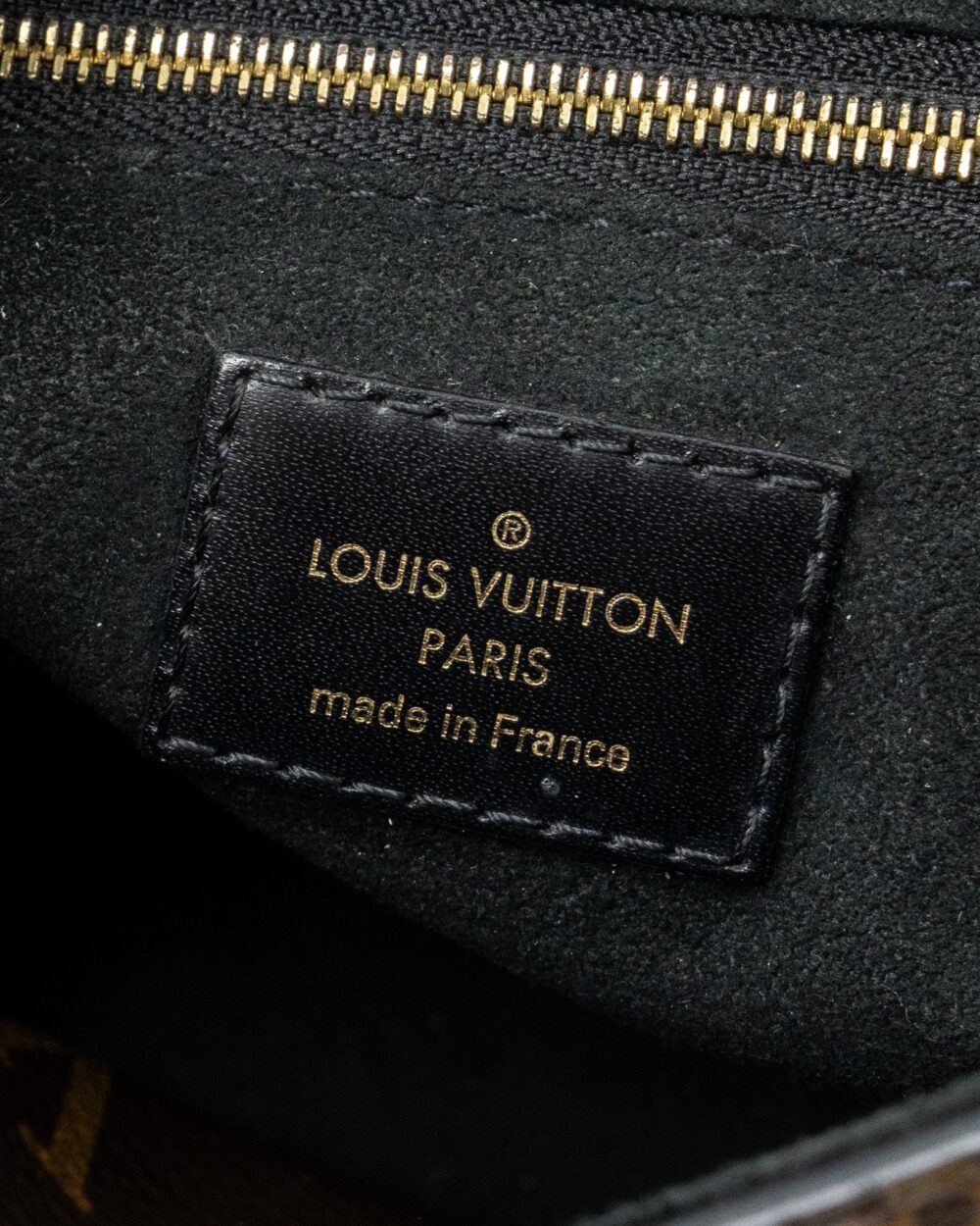 AAA Replica Louis Vuitton LV TOP HANDLE FLAP BAG MONOGRAM CANVAS / CALFSKIN BLACK GHW