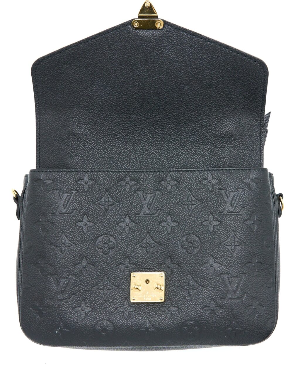 AAA Replica Louis Vuitton LV POCHETTE METIS MONOGRAM EMPRIENTE BLACK GHW