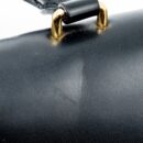 AAA Replica Louis Vuitton LV TOP HANDLE FLAP BAG MONOGRAM CANVAS / CALFSKIN BLACK GHW