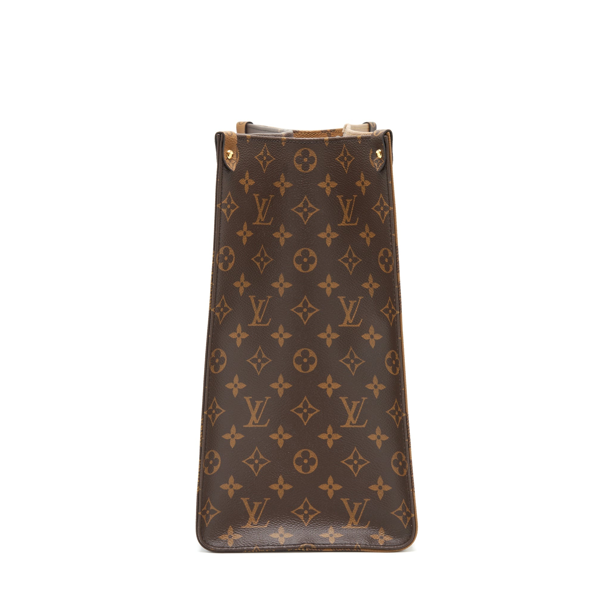 AAA Replica Louis Vuitton LV ON THE GO GM MONOGRAM REVERSE CANVAS GHW