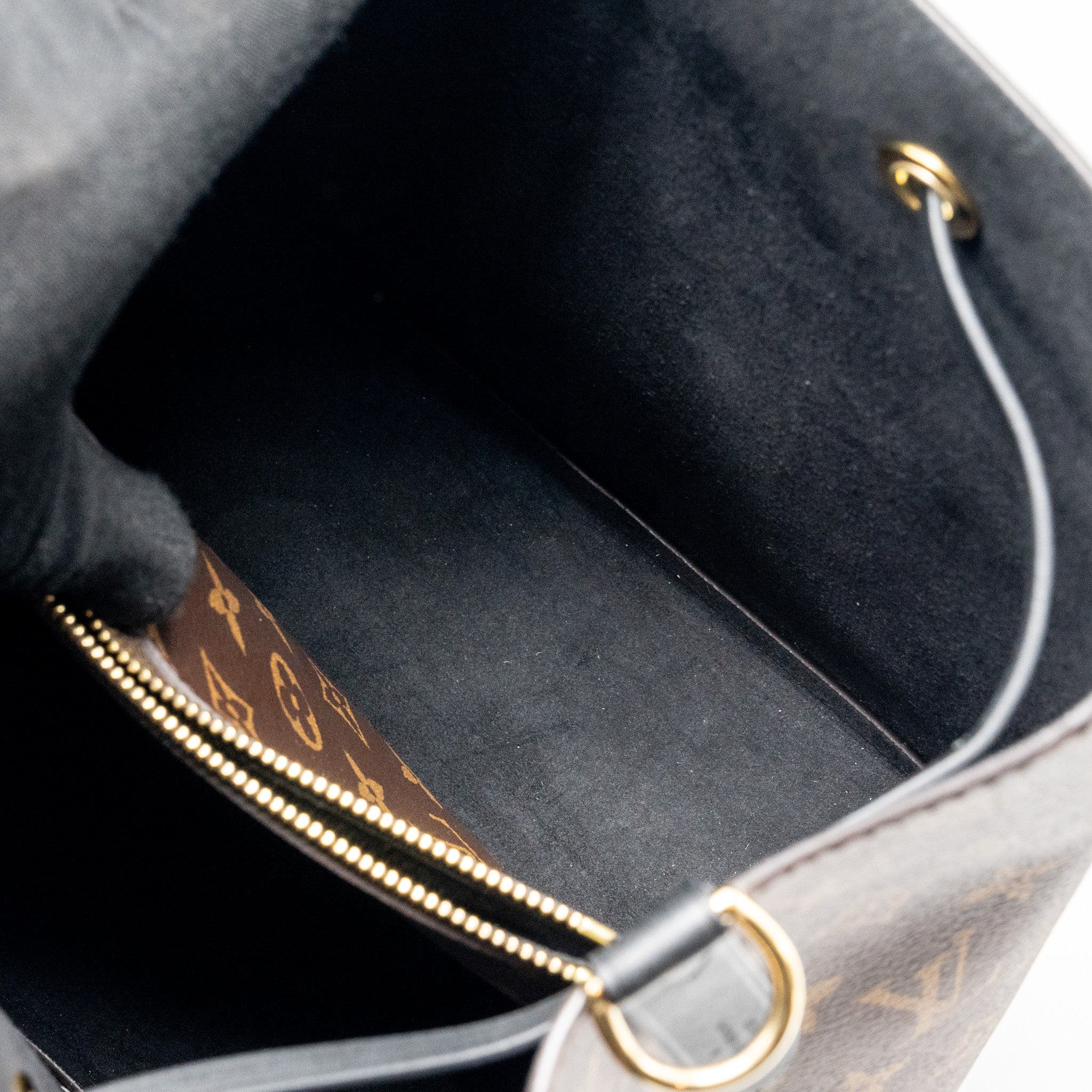 AAA Replica Louis Vuitton LV NEONOE MONOGRAM CANVAS BLACK GHW