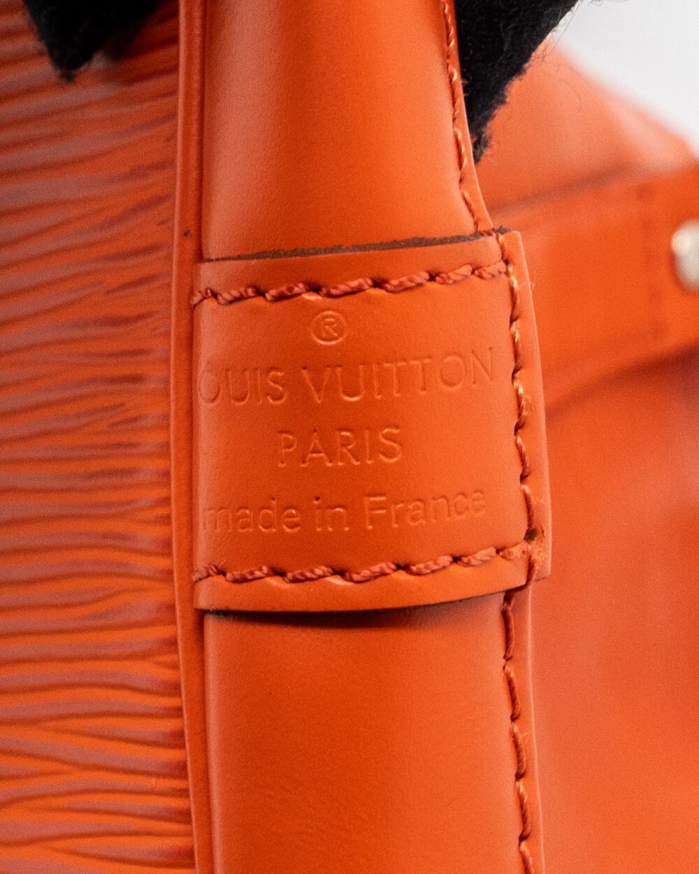 AAA Replica Louis Vuitton LV PETIT NOE EPI ORANGE SHW