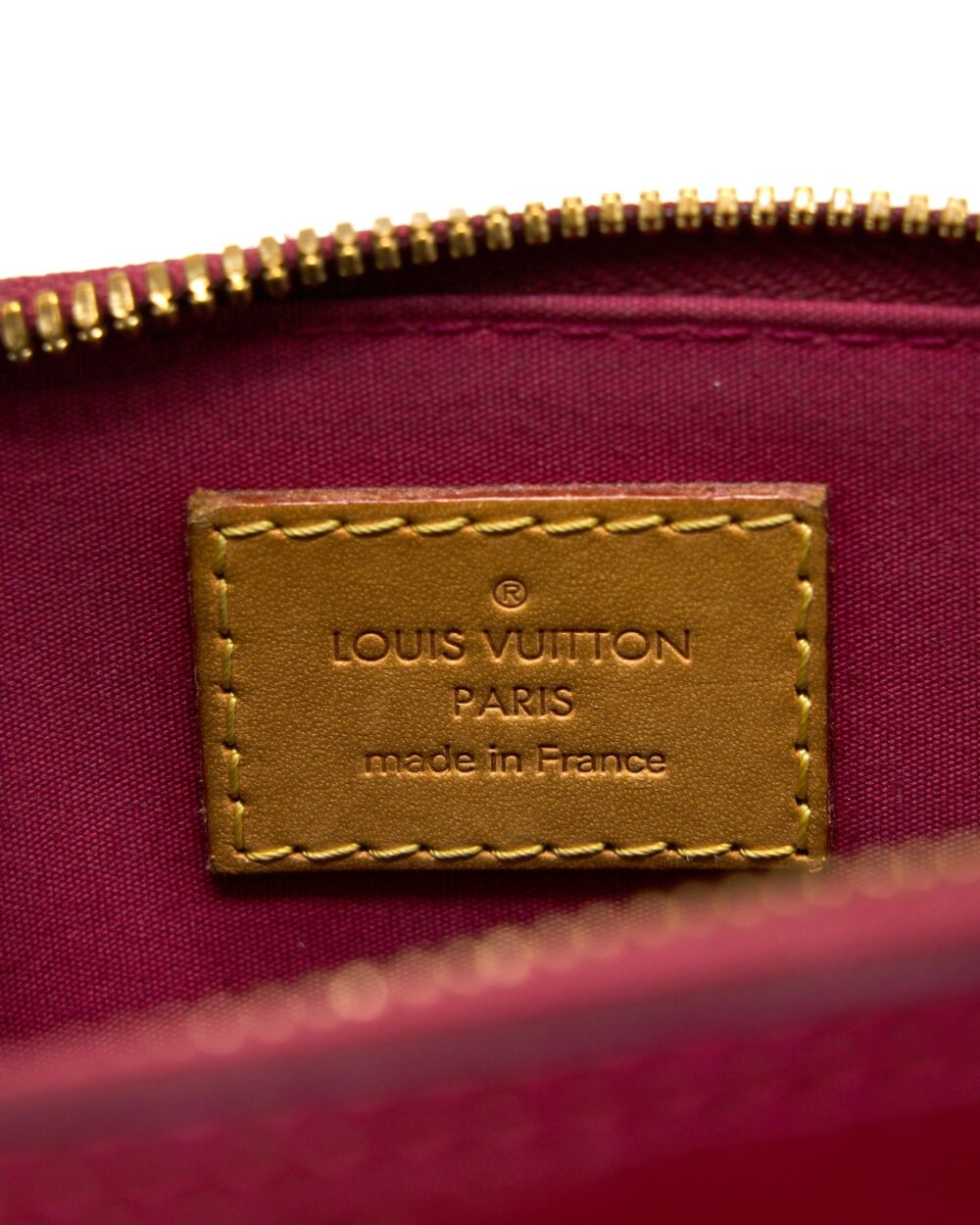 AAA Replica Louis Vuitton LV ALMA BB PATENT INDIAN ROSE GHW