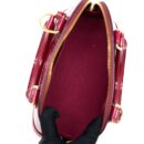 AAA Replica Louis Vuitton LV ALMA BB PATENT INDIAN ROSE GHW