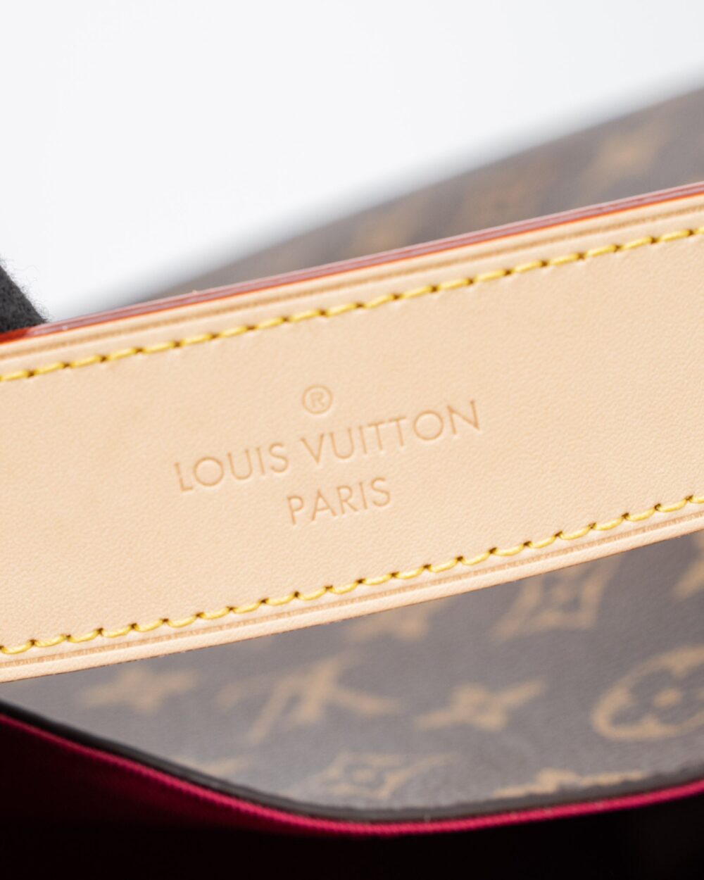 AAA Replica Louis Vuitton LV GRACEFUL MM MONOGRAM CANVAS/PIVOINE GHW (NEW VERSION)