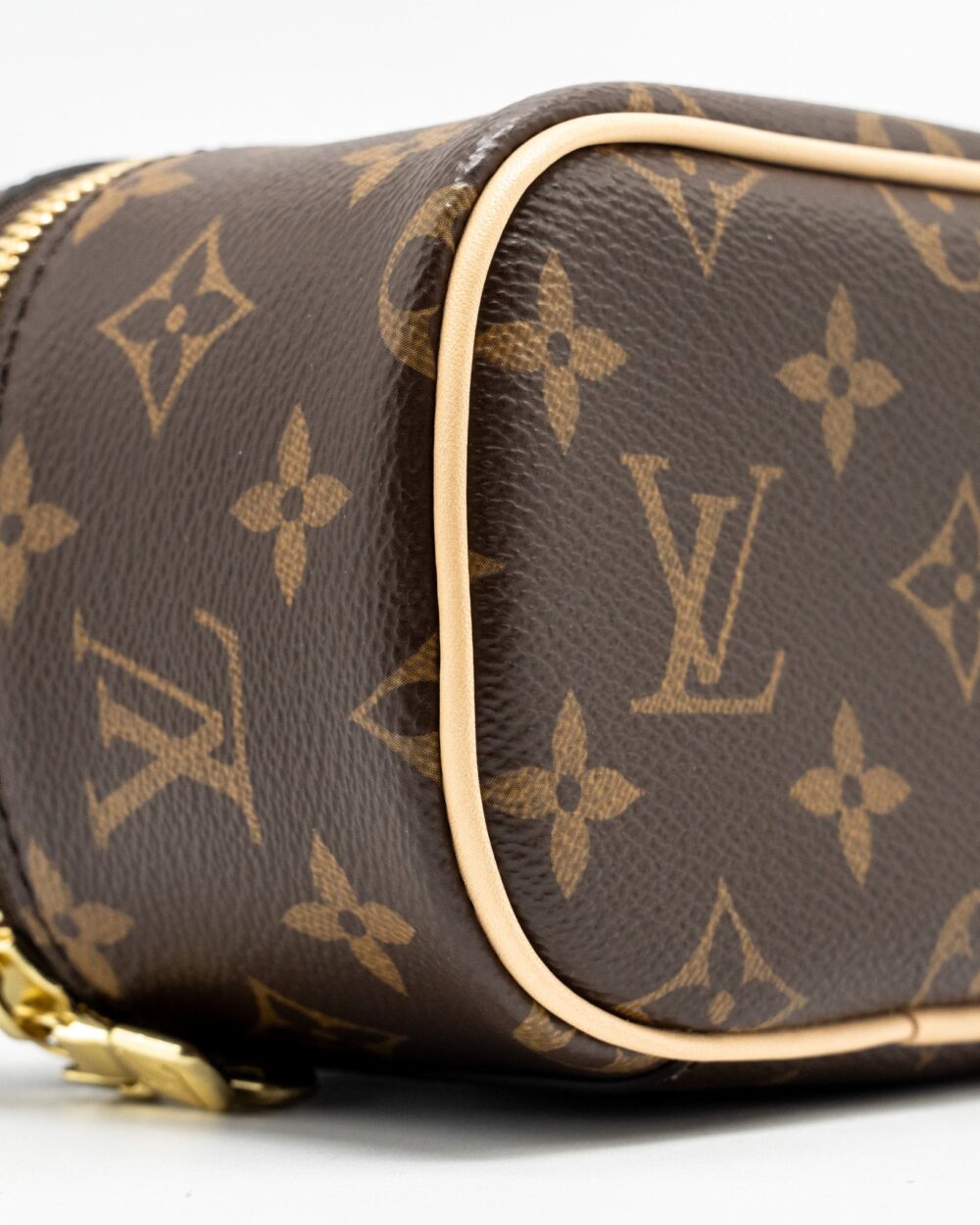 AAA Replica Louis Vuitton LV NICE NANO MONOGRAM CANVAS GHW