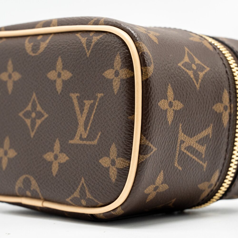 AAA Replica Louis Vuitton LV NICE NANO MONOGRAM CANVAS GHW