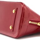 AAA Replica Louis Vuitton LV ALMA BB VERNIS RED GHW