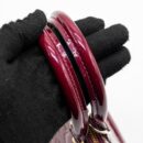 AAA Replica Louis Vuitton LV ALMA BB PATENT LEATHER INDIAN ROSE GHW