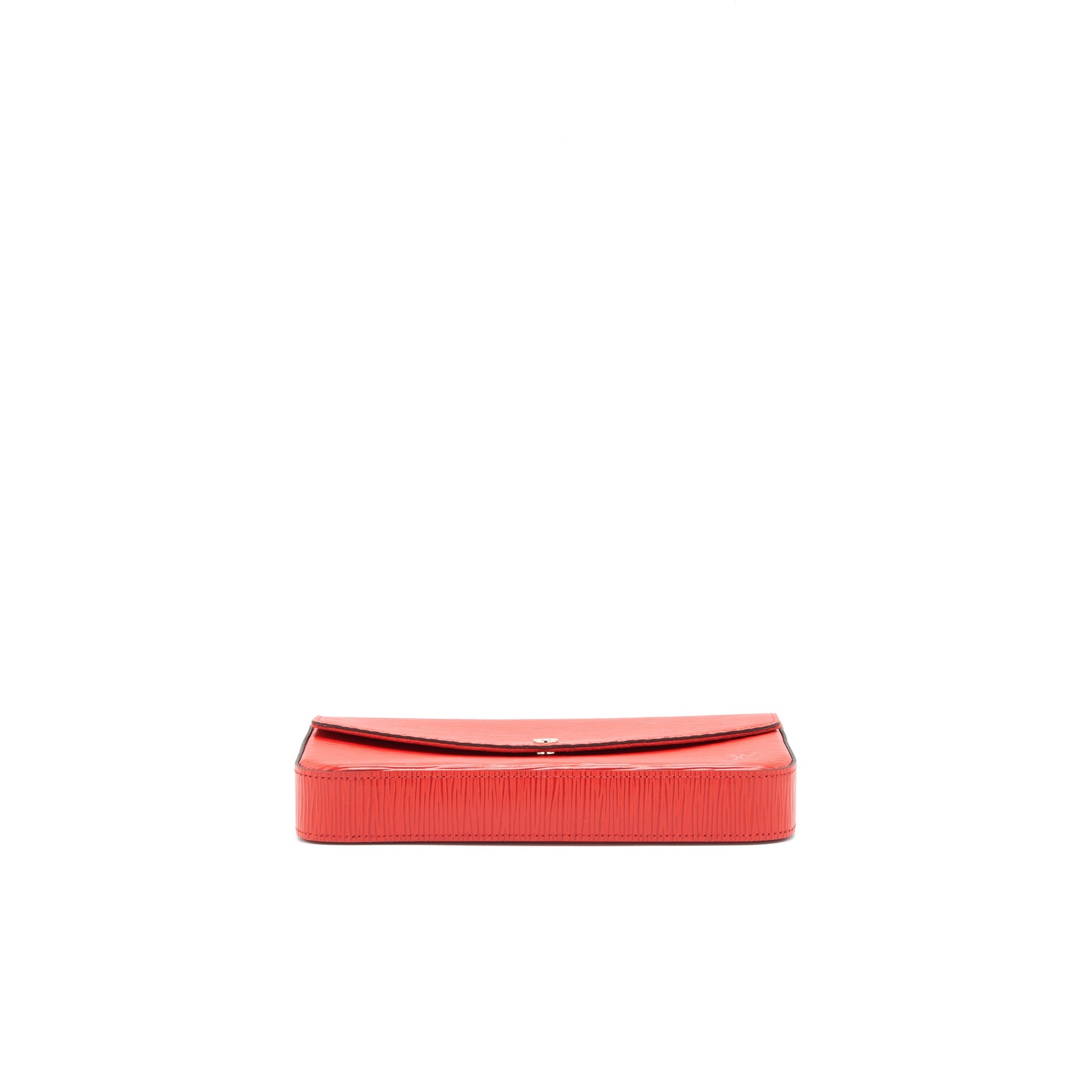 AAA Replica Louis Vuitton LV FELICIE POCHETTE RED SHW