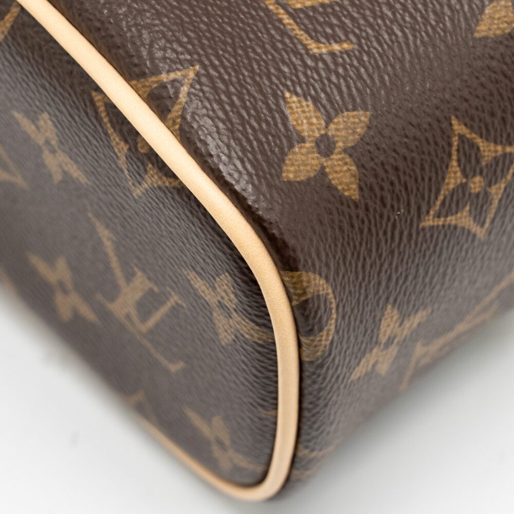 AAA Replica Louis Vuitton LV NICE NANO MONOGRAM CANVAS GHW