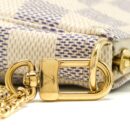 AAA Replica Louis Vuitton LV MINI POCHETTE DAMIER AZUR CANVAS GHW