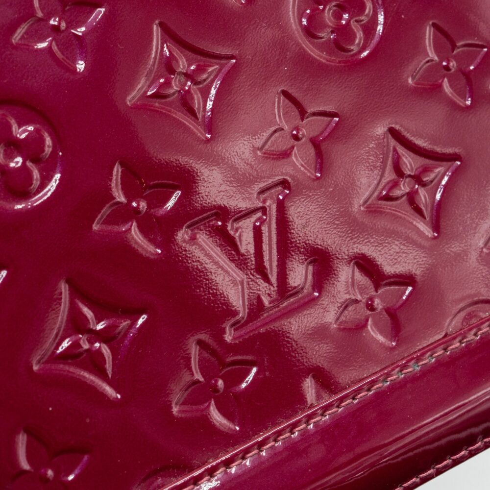 AAA Replica Louis Vuitton LV ALMA BB PATENT LEATHER INDIAN ROSE GHW