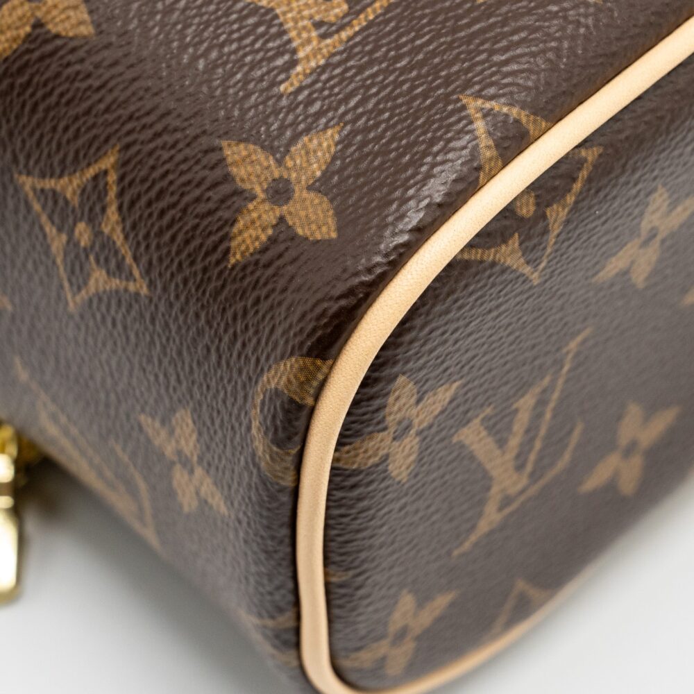 AAA Replica Louis Vuitton LV NICE NANO MONOGRAM CANVAS GHW