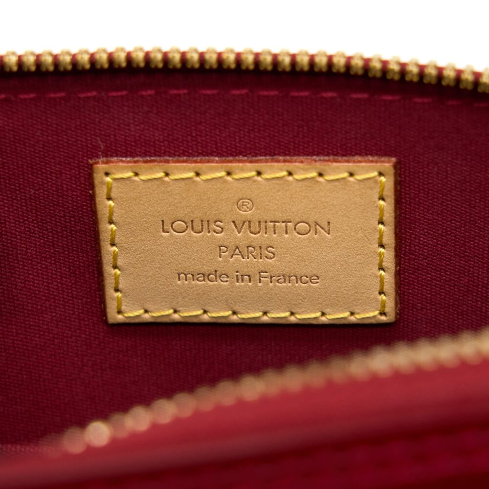 AAA Replica Louis Vuitton LV ALMA BB VERNIS RED GHW