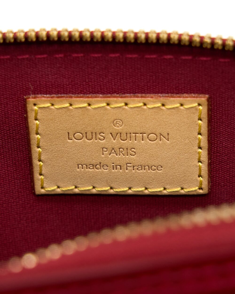 AAA Replica Louis Vuitton LV ALMA BB VERNIS RED GHW