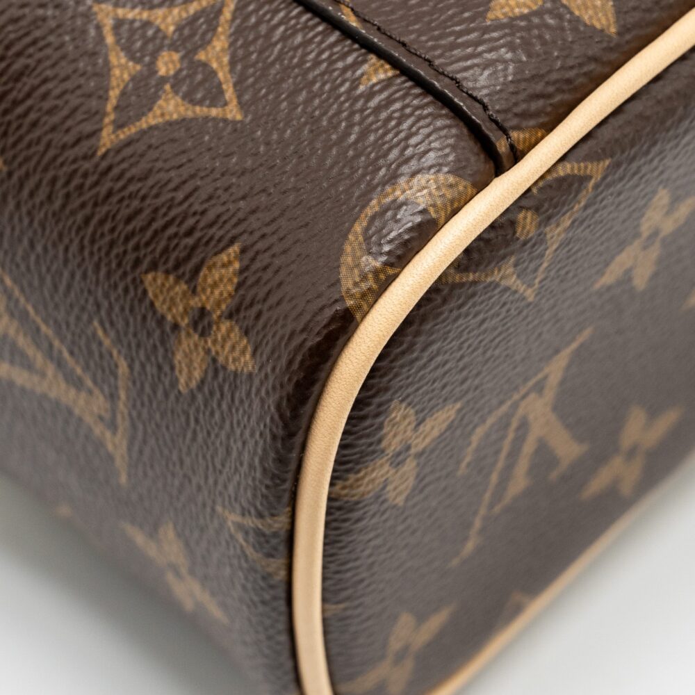 AAA Replica Louis Vuitton LV NICE NANO MONOGRAM CANVAS GHW